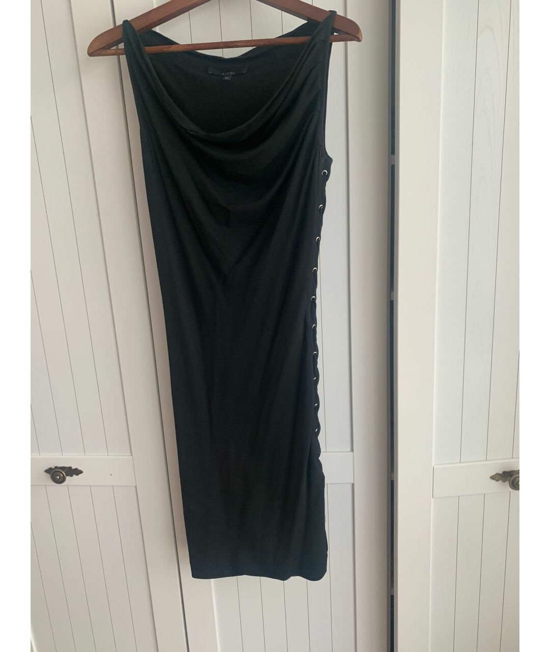 GUCCI Черное вискозное коктейльное платье, фото 5