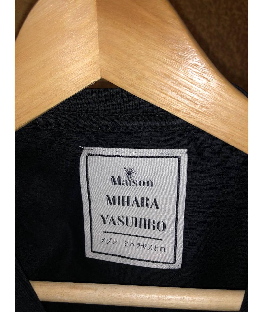 MAISON MIHARA YASUHIRO Черная футболка, фото 5