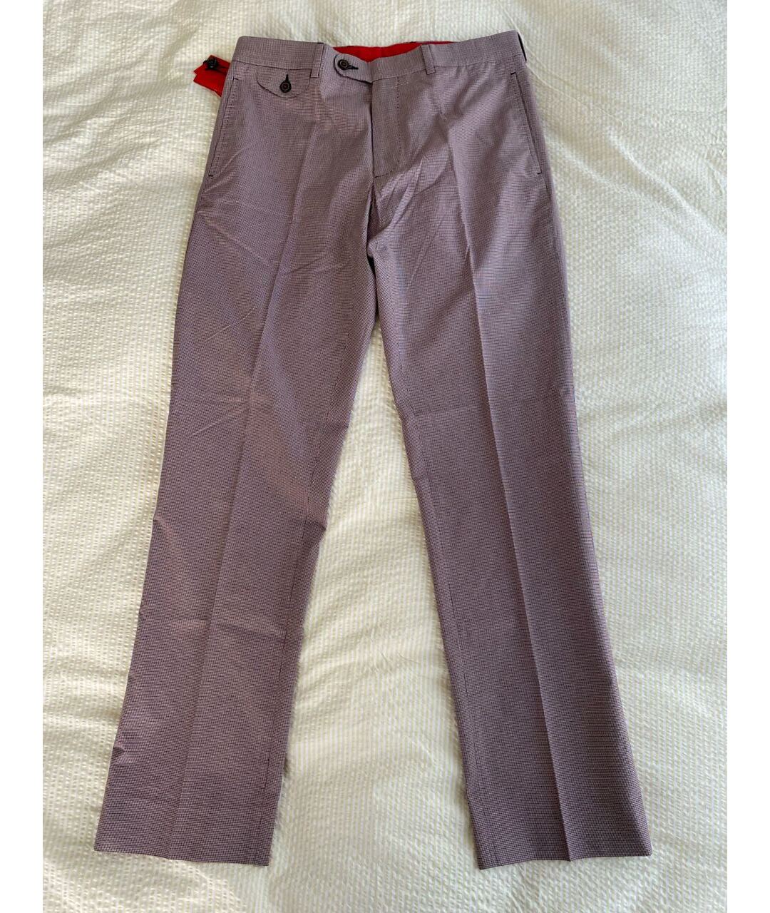 CH CAROLINA HERRERA Мульти хлопковые брюки чинос, фото 3