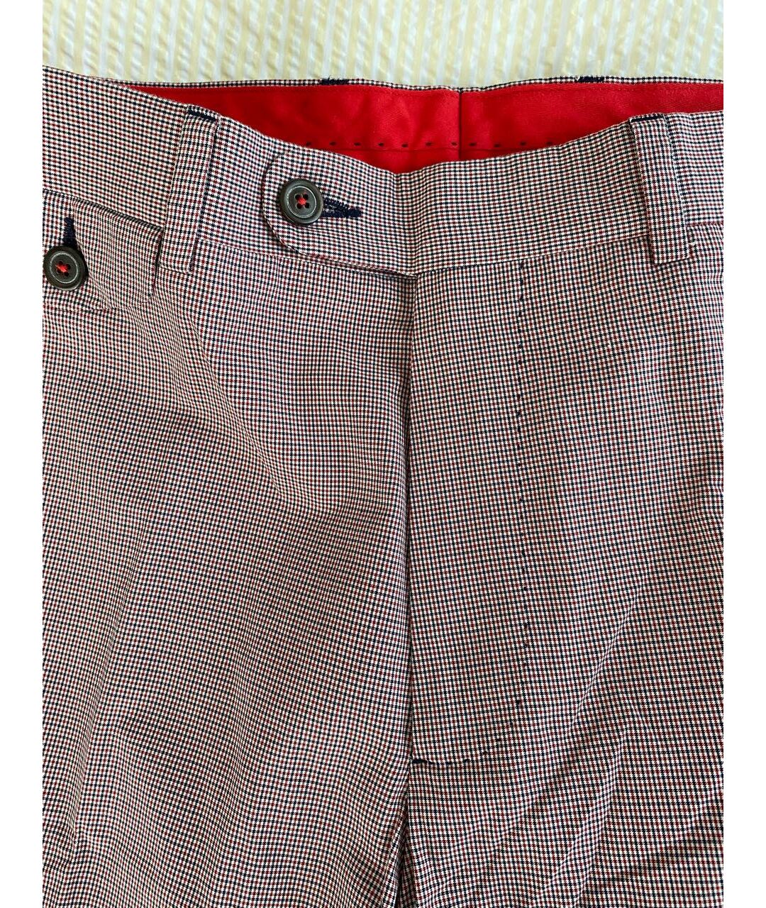 CH CAROLINA HERRERA Мульти хлопковые брюки чинос, фото 2
