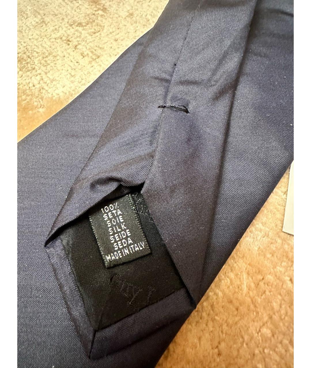 GUY LAROCHE Черный шелковый галстук, фото 5