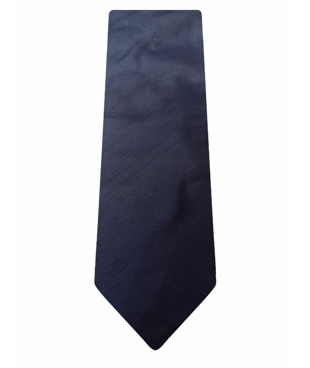 GUY LAROCHE Черный шелковый галстук, фото 1