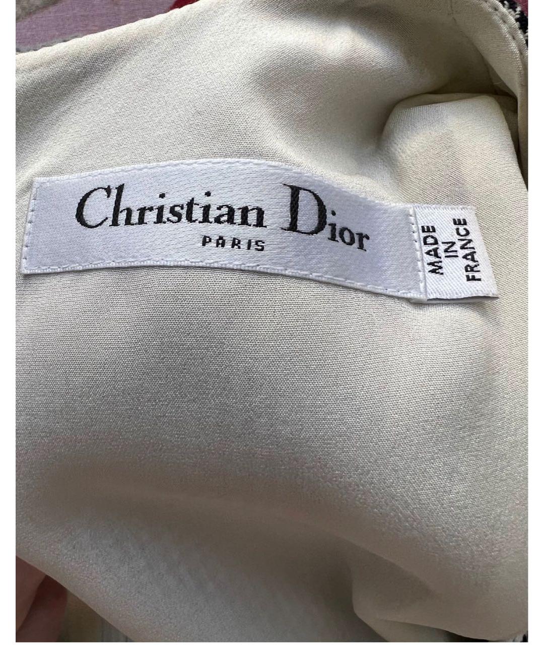 CHRISTIAN DIOR PRE-OWNED Шерстяное платье, фото 5