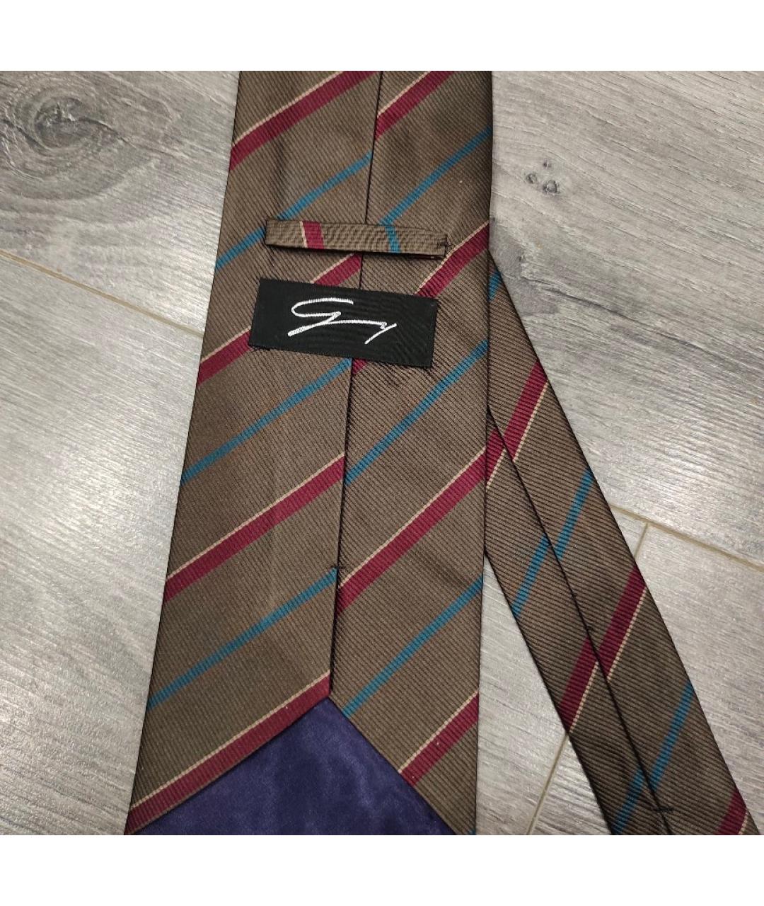GENNY Антрацитовый шелковый галстук, фото 2