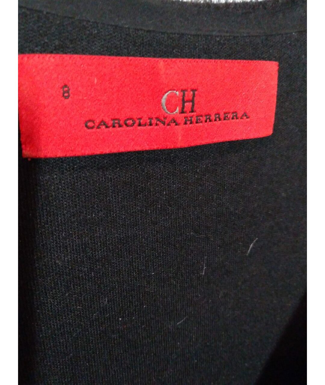 CH CAROLINA HERRERA Черное повседневное платье, фото 5