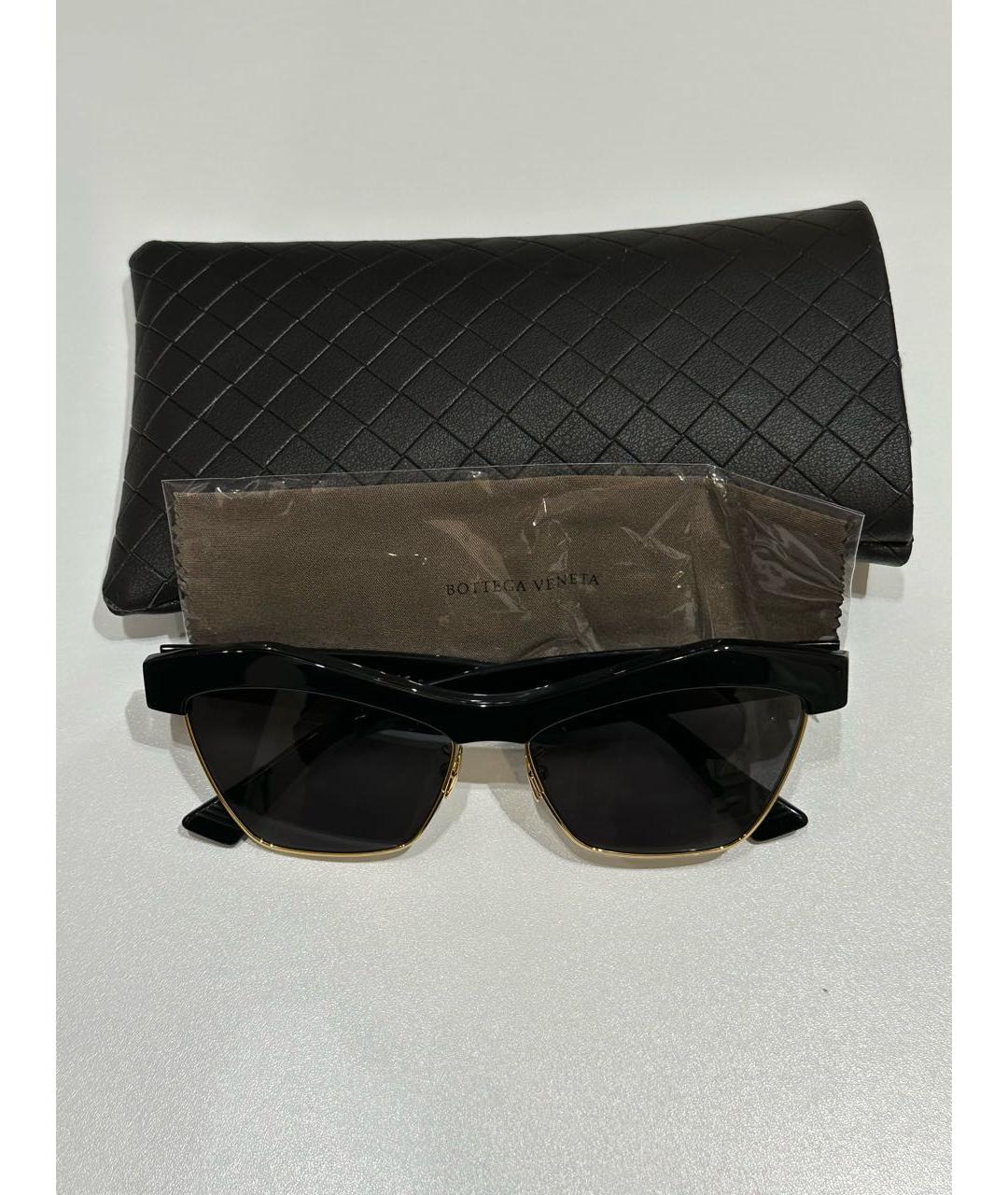 BOTTEGA VENETA Черные солнцезащитные очки, фото 4