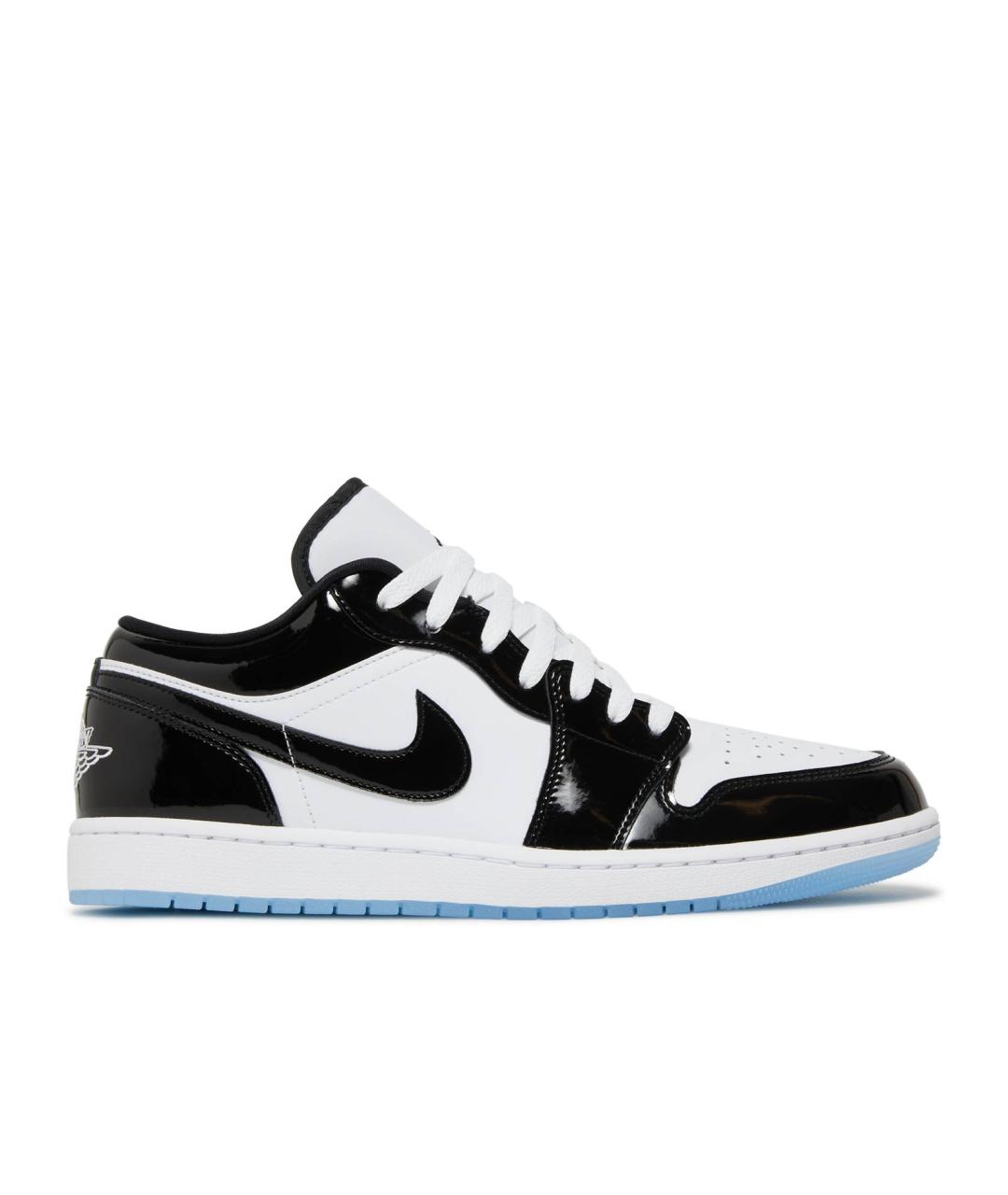 JORDAN Черные кожаные кроссовки, фото 2