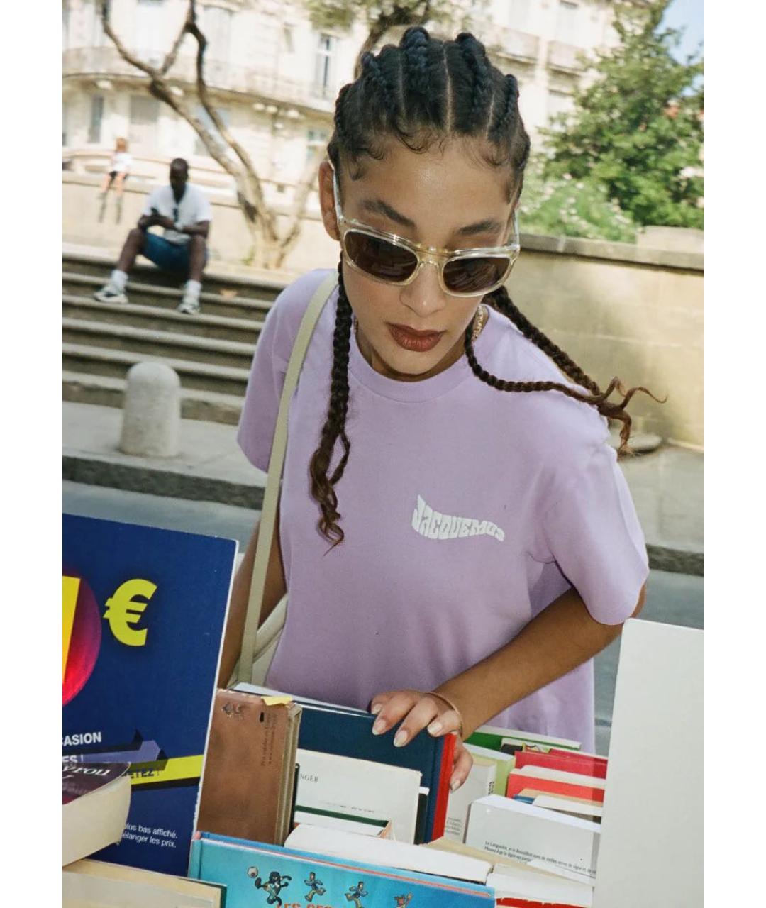 JACQUEMUS Хлопковая футболка, фото 3