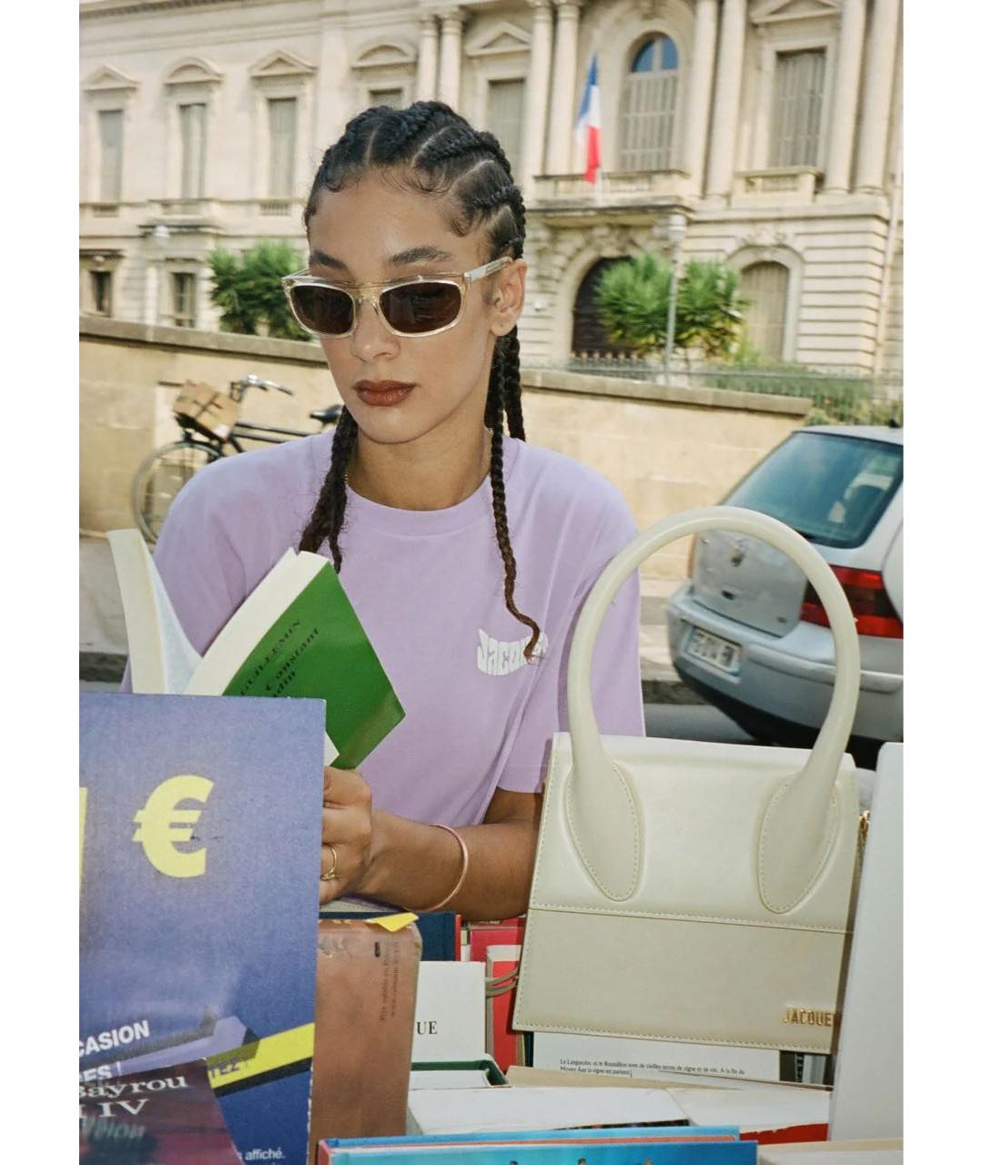 JACQUEMUS Хлопковая футболка, фото 6