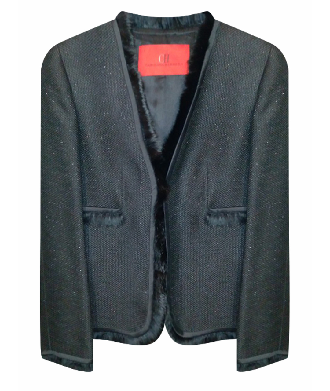 CH CAROLINA HERRERA Черный жакет/пиджак, фото 1