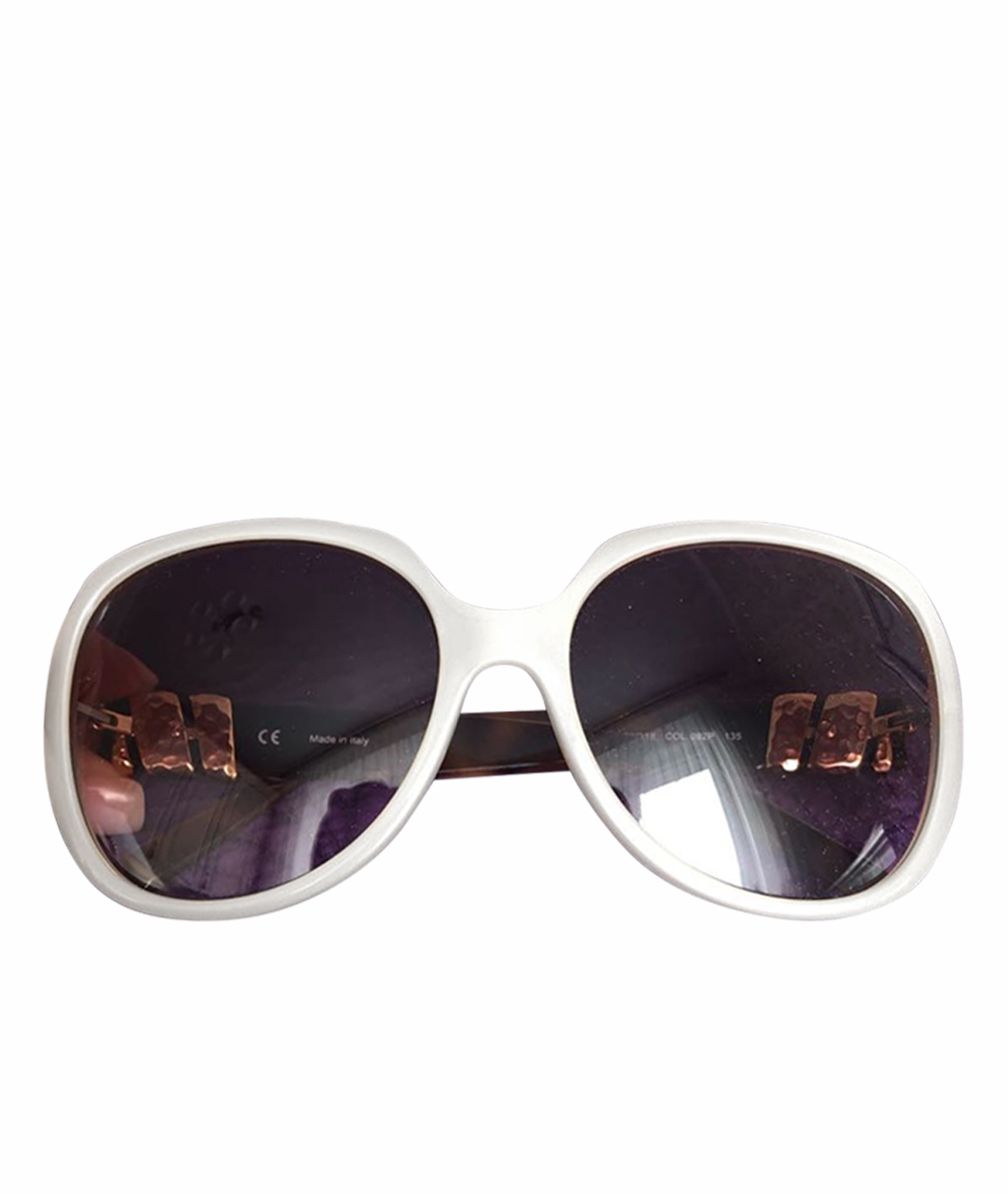 ESCADA Бежевые пластиковые солнцезащитные очки, фото 1