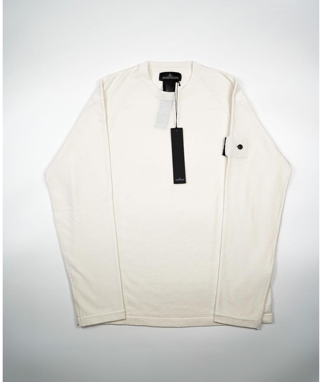 STONE ISLAND SHADOW PROJECT Белый хлопковый джемпер / свитер, фото 5