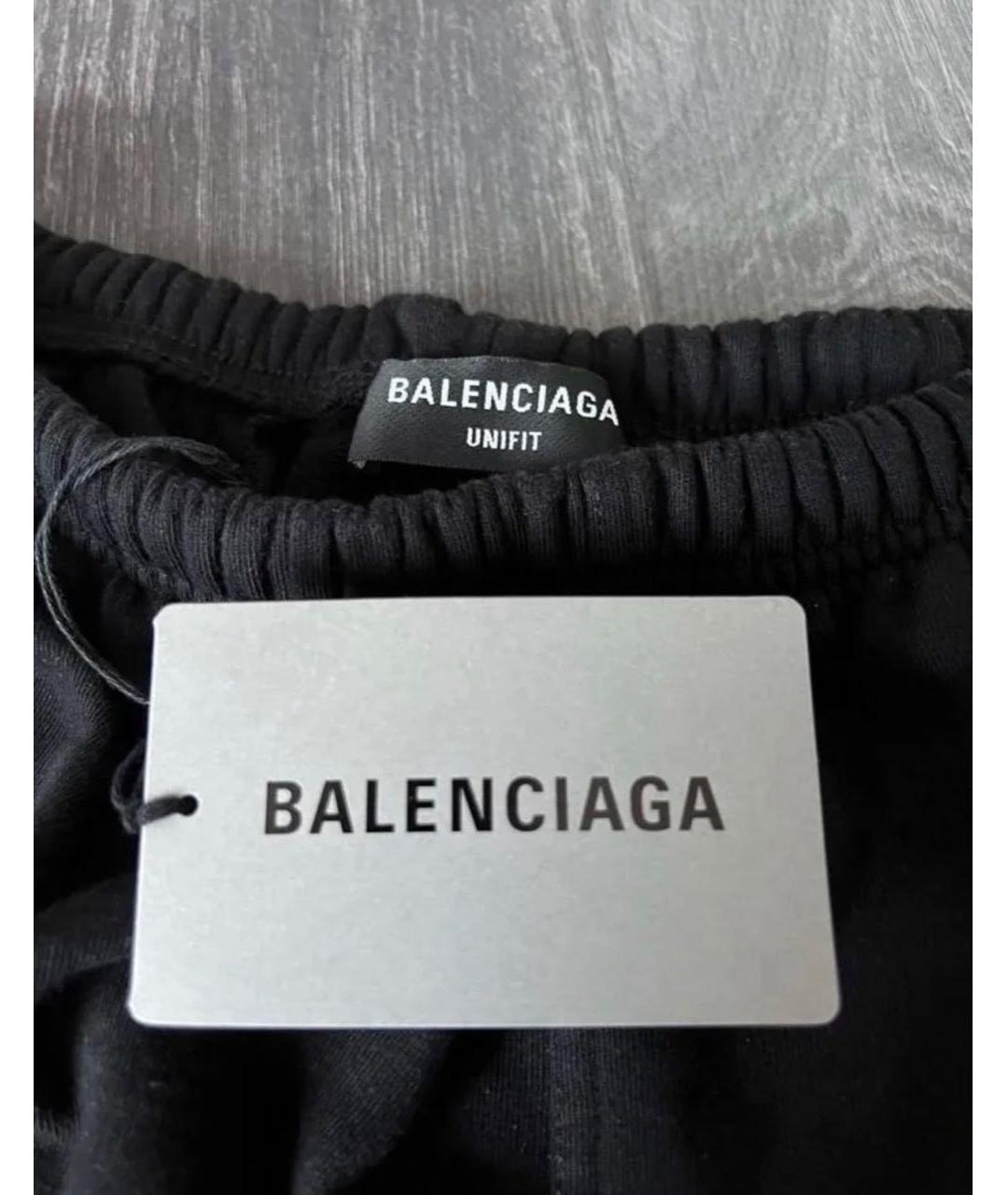 BALENCIAGA Черные повседневные брюки, фото 3