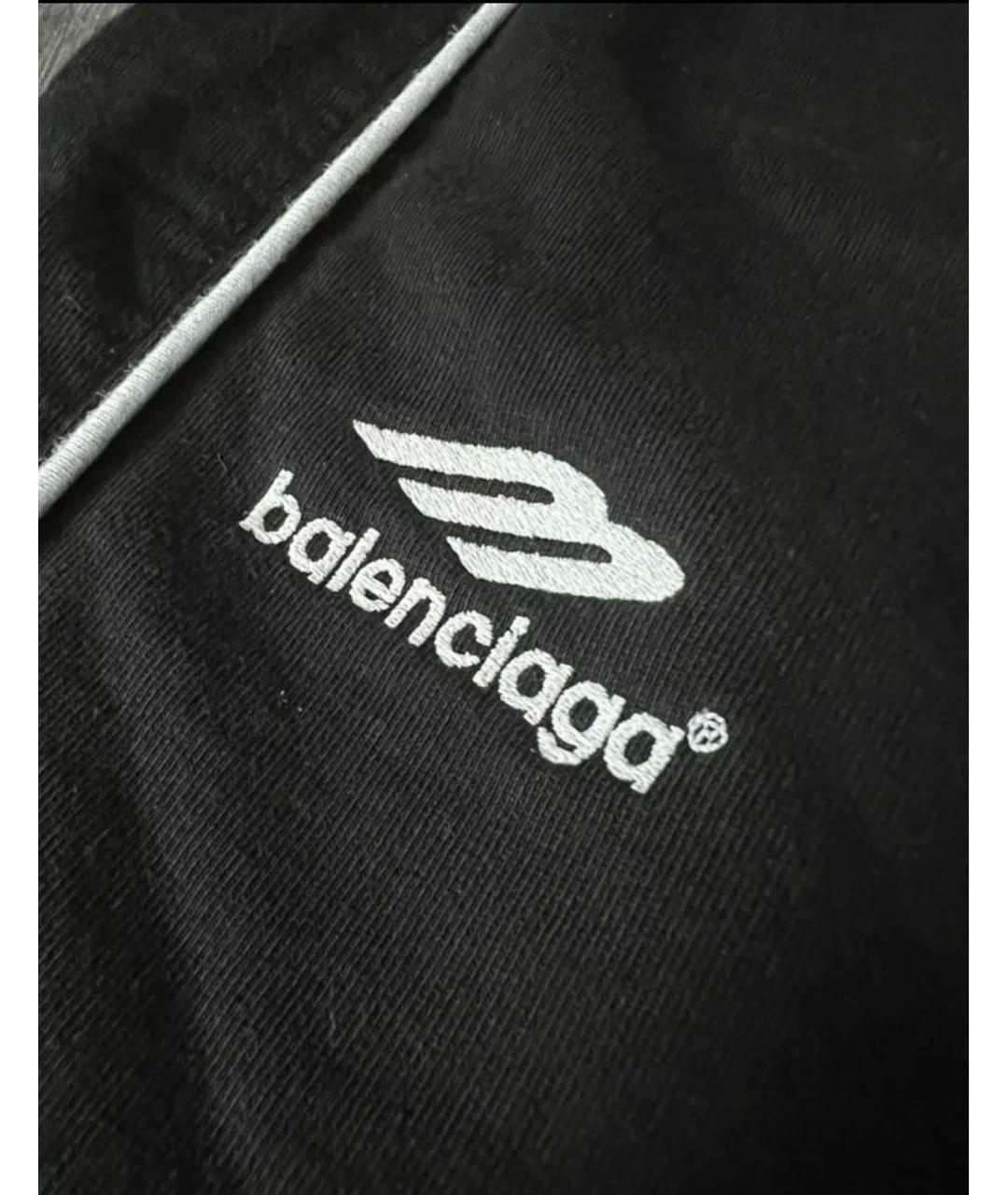 BALENCIAGA Черные повседневные брюки, фото 4