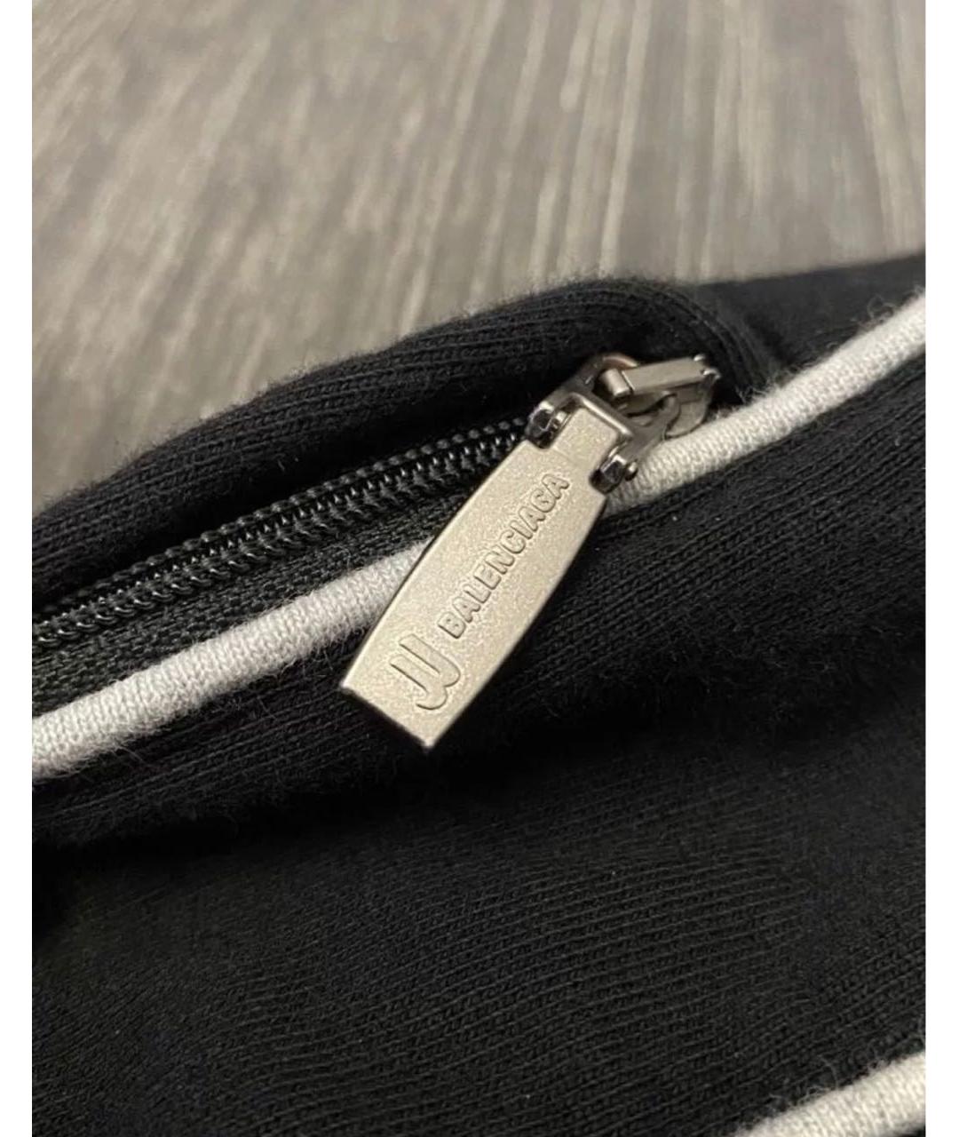 BALENCIAGA Черные повседневные брюки, фото 5