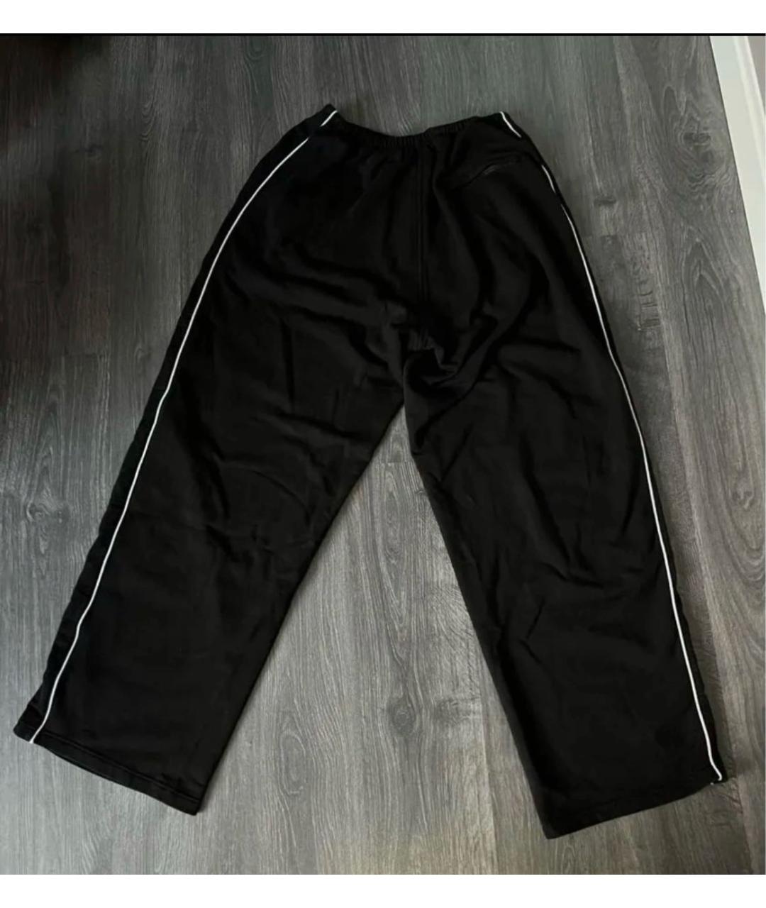 BALENCIAGA Черные повседневные брюки, фото 2