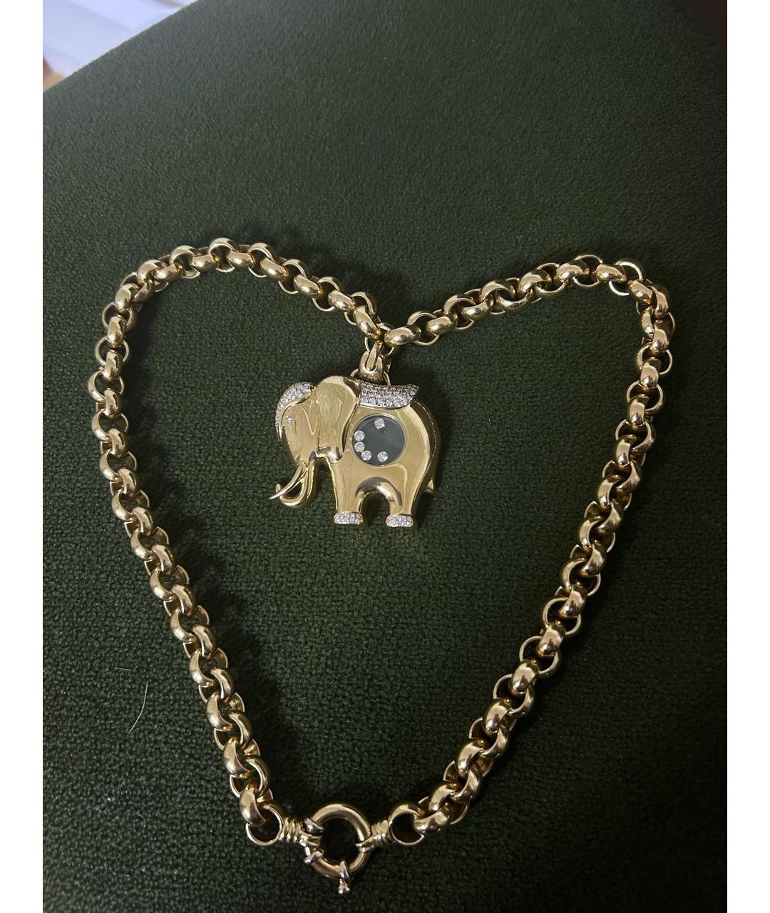 CHOPARD Золотой кулон из желтого золота, фото 8