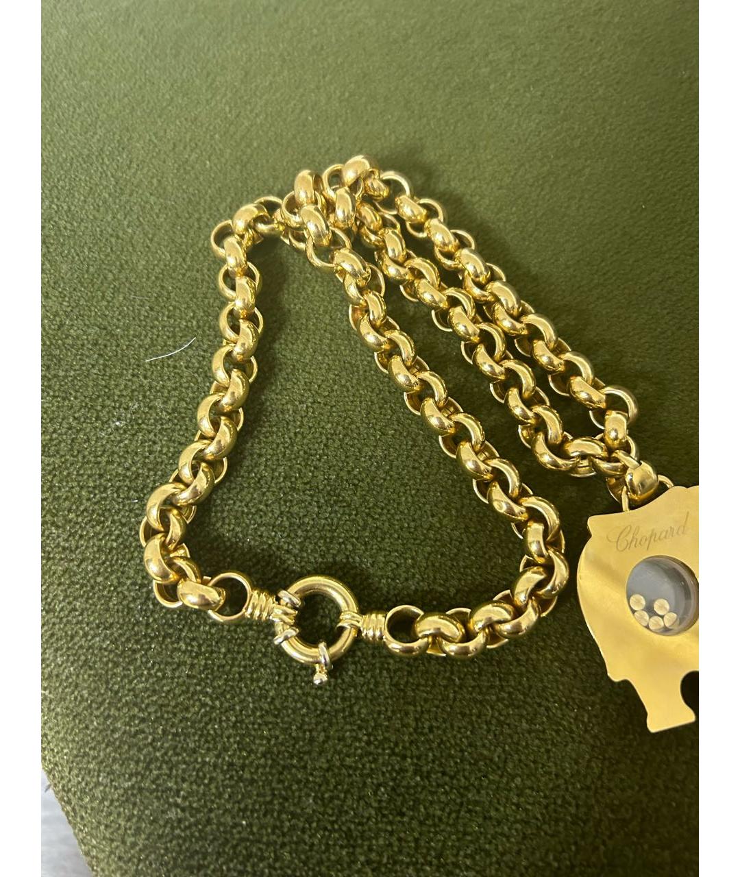 CHOPARD Золотой кулон из желтого золота, фото 7