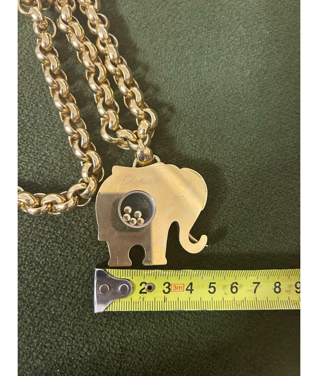 CHOPARD Золотой кулон из желтого золота, фото 6
