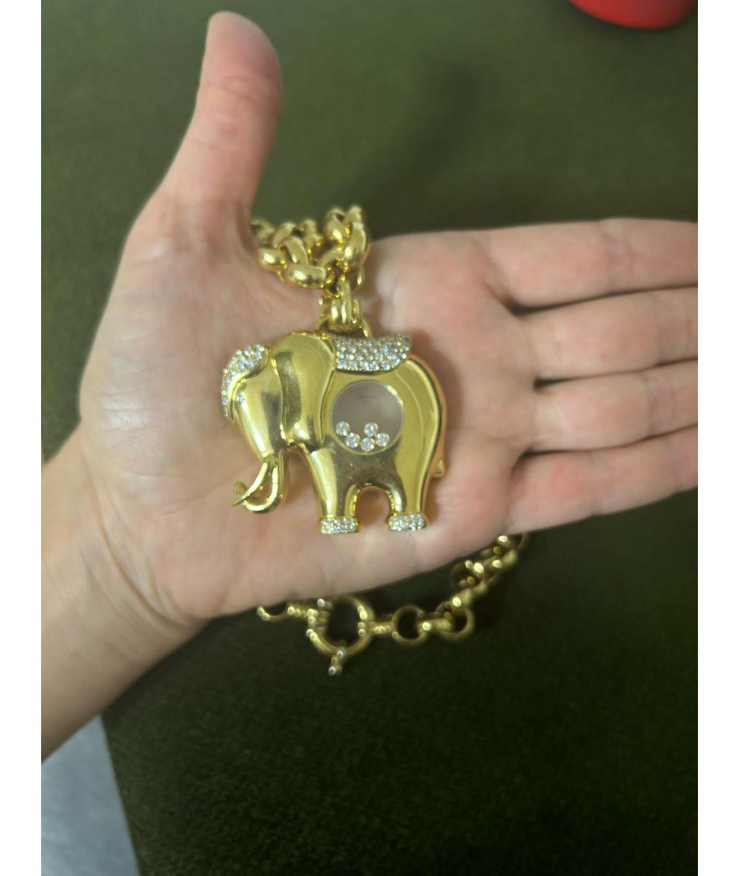 CHOPARD Золотой кулон из желтого золота, фото 3