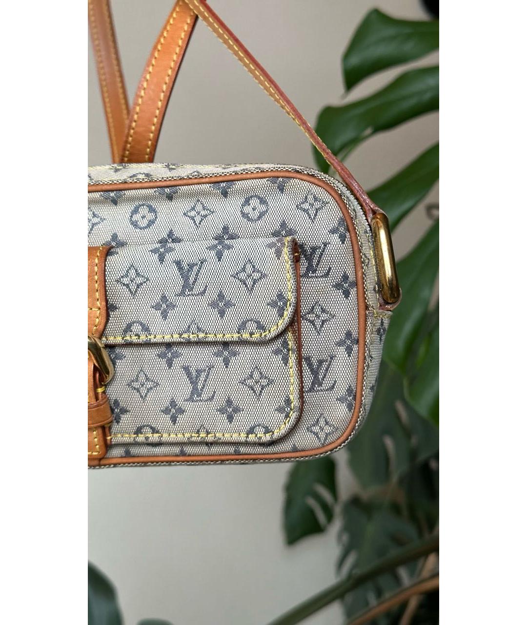 LOUIS VUITTON PRE-OWNED Бежевая кожаная сумка через плечо, фото 2