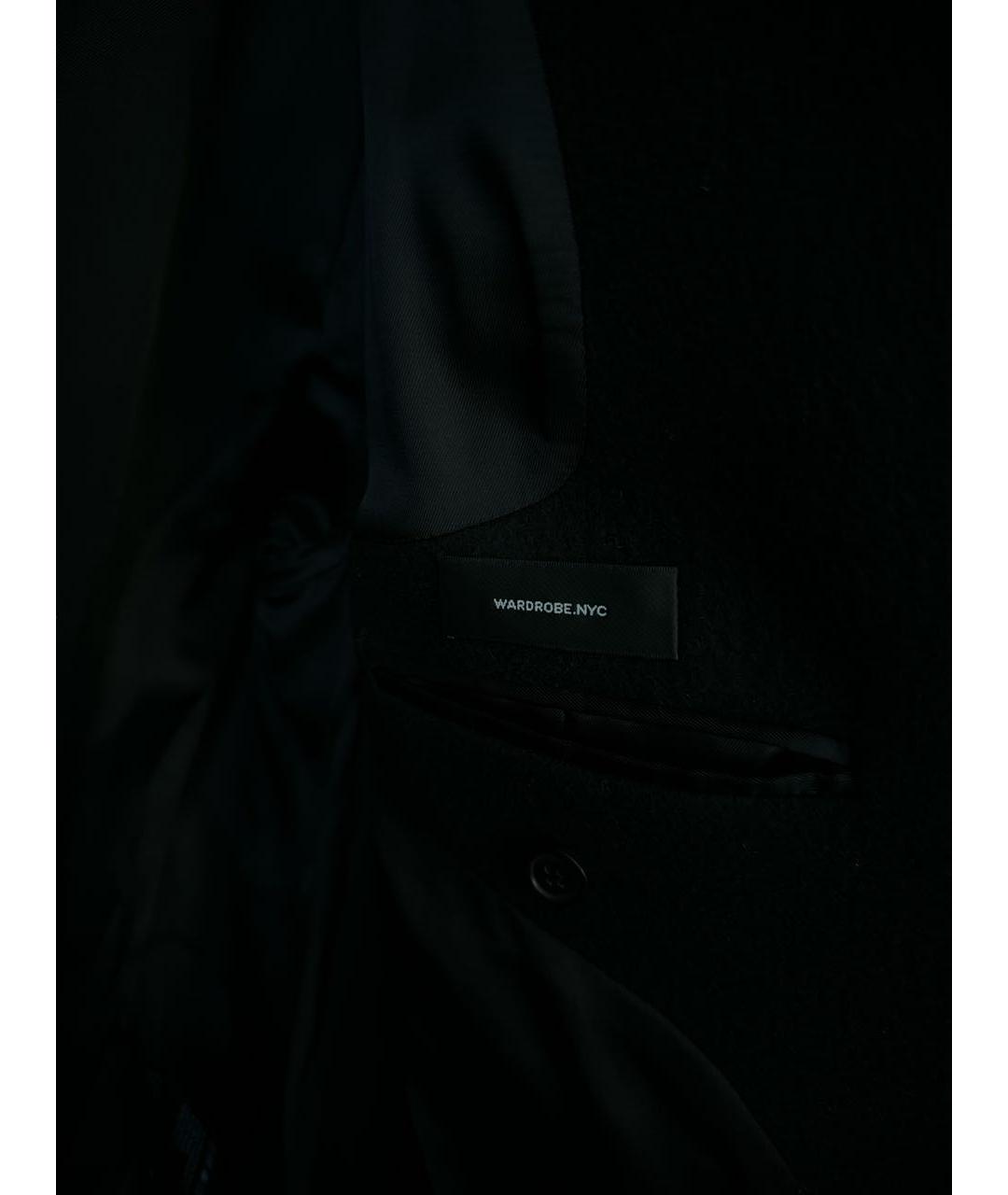 WARDROBE.NYC Черное шерстяное пальто, фото 8