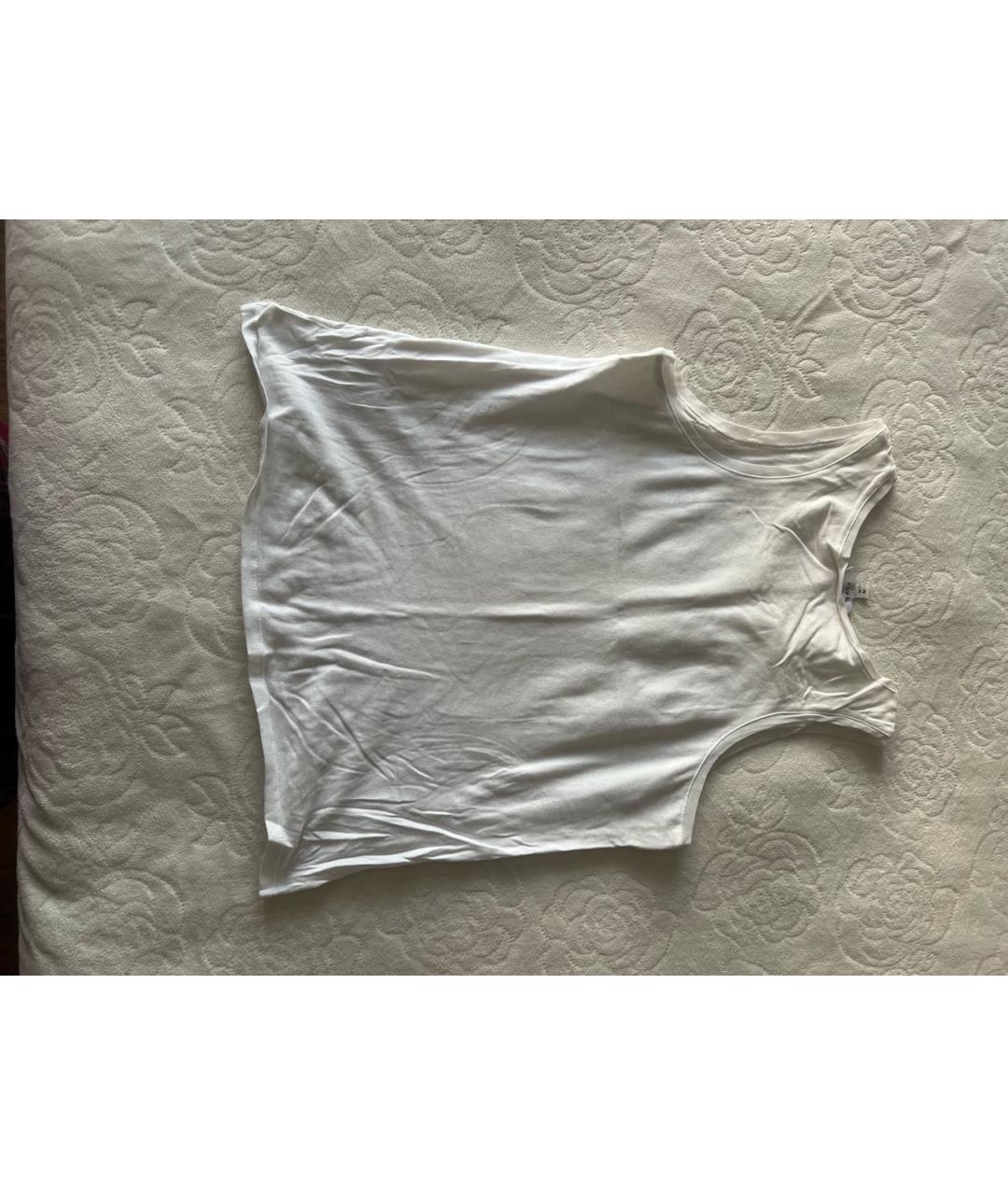 DKNY KIDS Белый хлопковый детская футболка / топ, фото 2