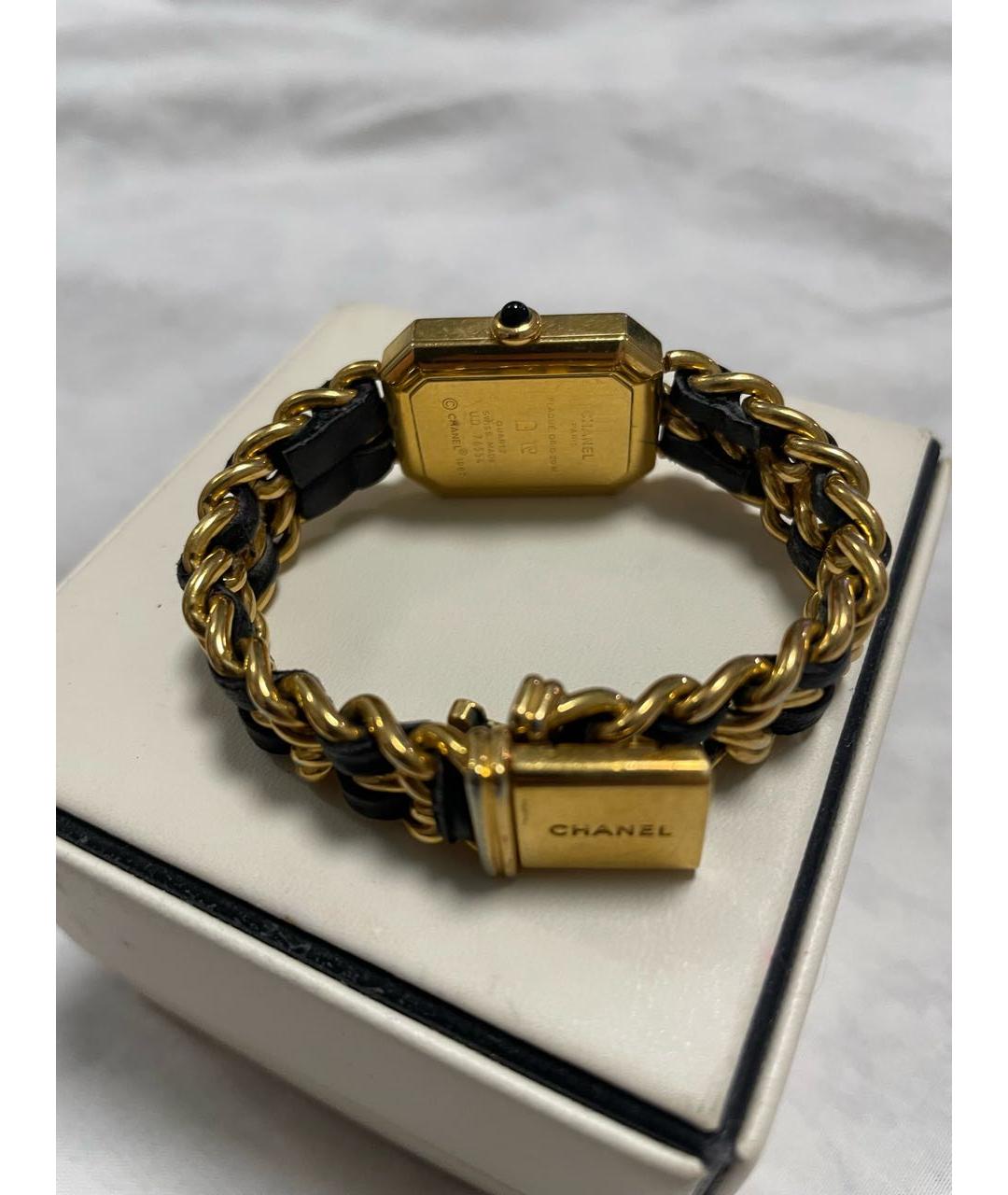 CHANEL Золотые стальные часы, фото 3