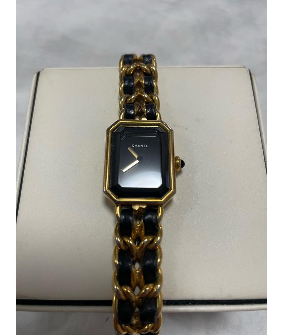 CHANEL Золотые стальные часы, фото 5