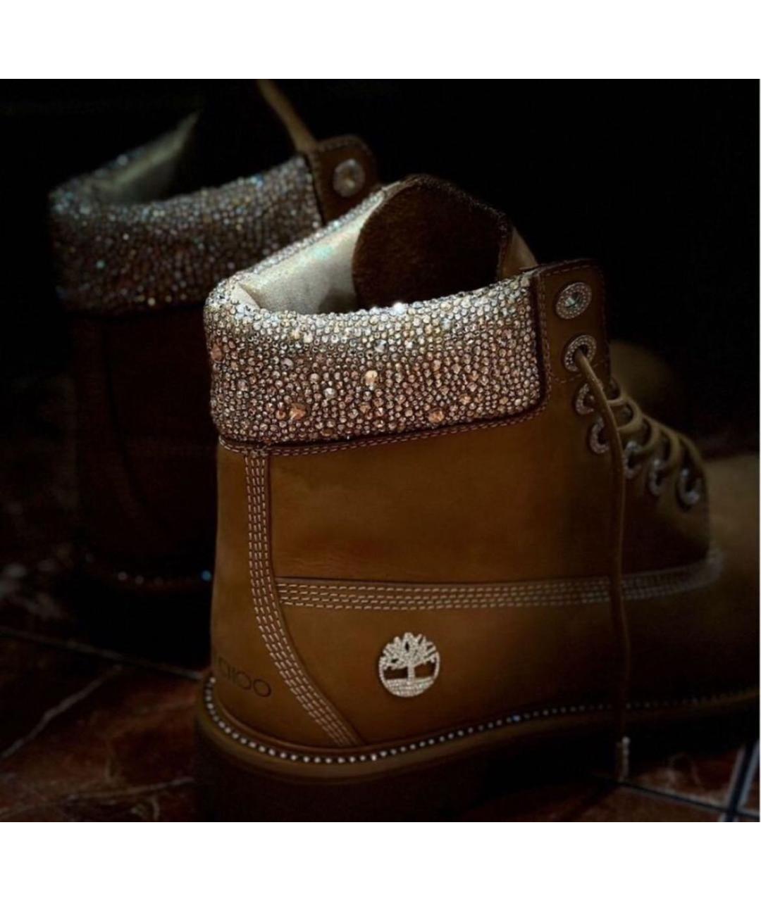 JIMMY CHOO Мульти кожаные высокие ботинки, фото 8