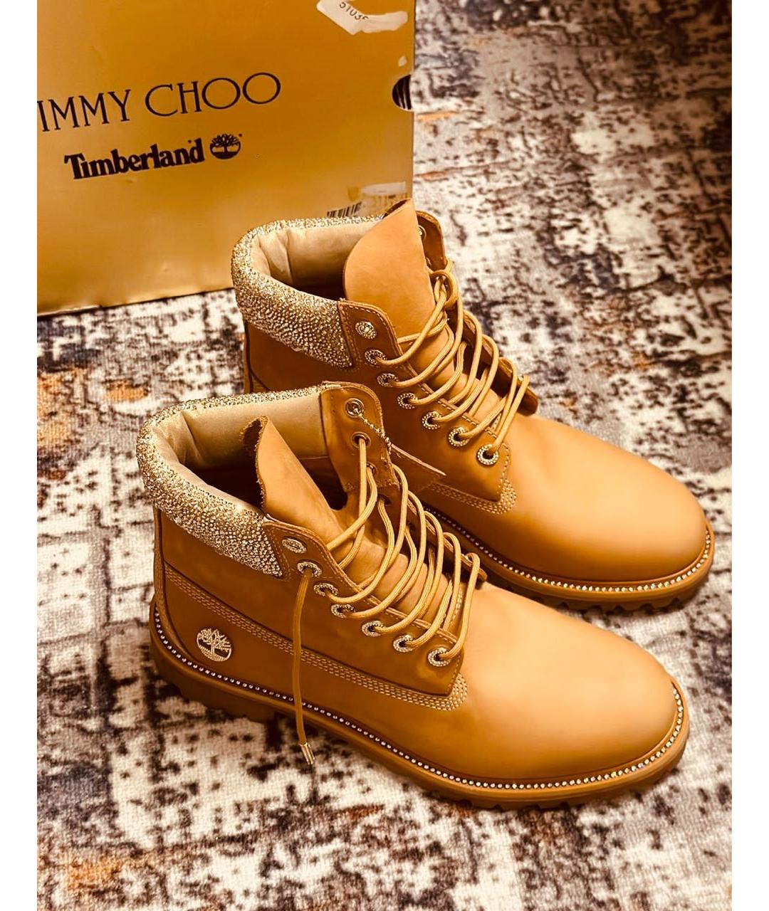 JIMMY CHOO Мульти кожаные высокие ботинки, фото 3