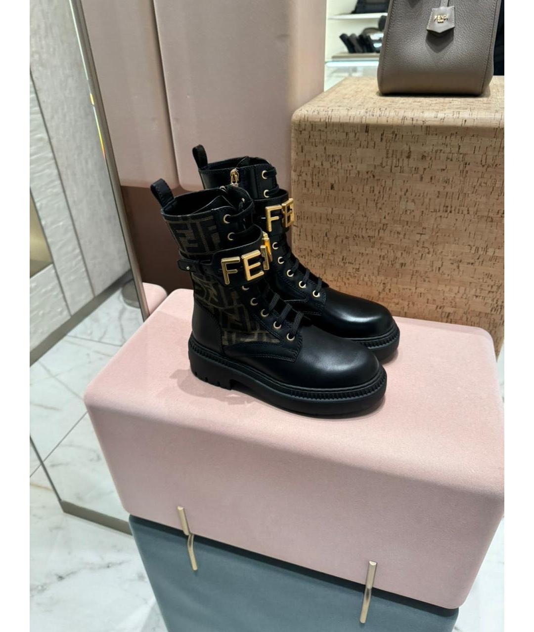 FENDI Мульти ботинки, фото 5