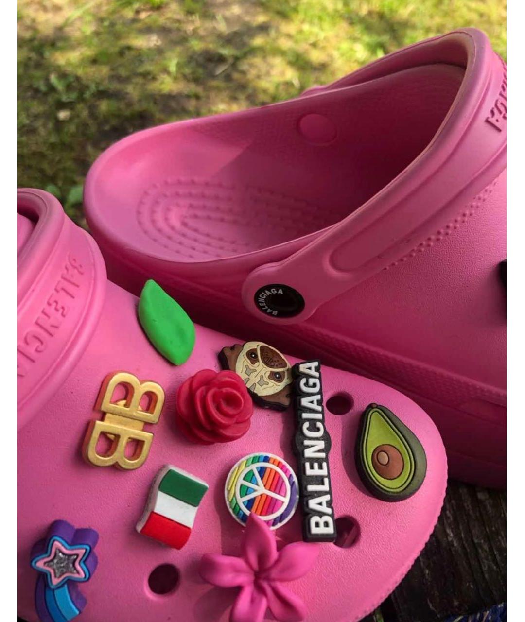 BALENCIAGA Розовые сандалии, фото 3