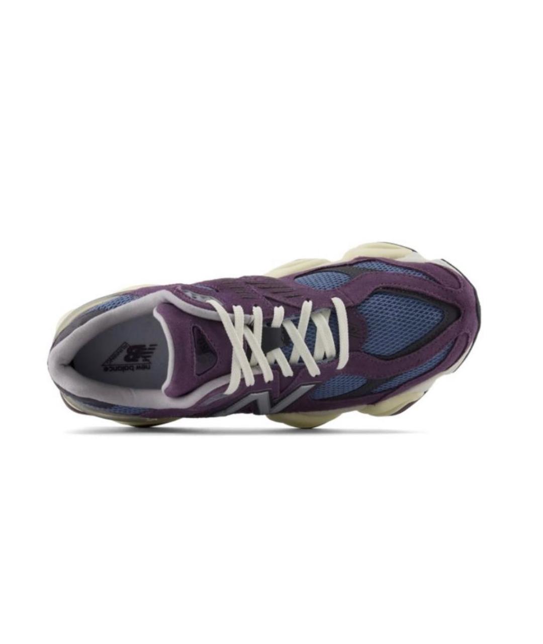 NEW BALANCE Фиолетовые кожаные кроссовки, фото 3
