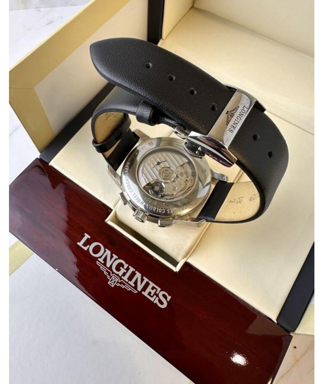 LONGINES Серебряные стальные часы, фото 5
