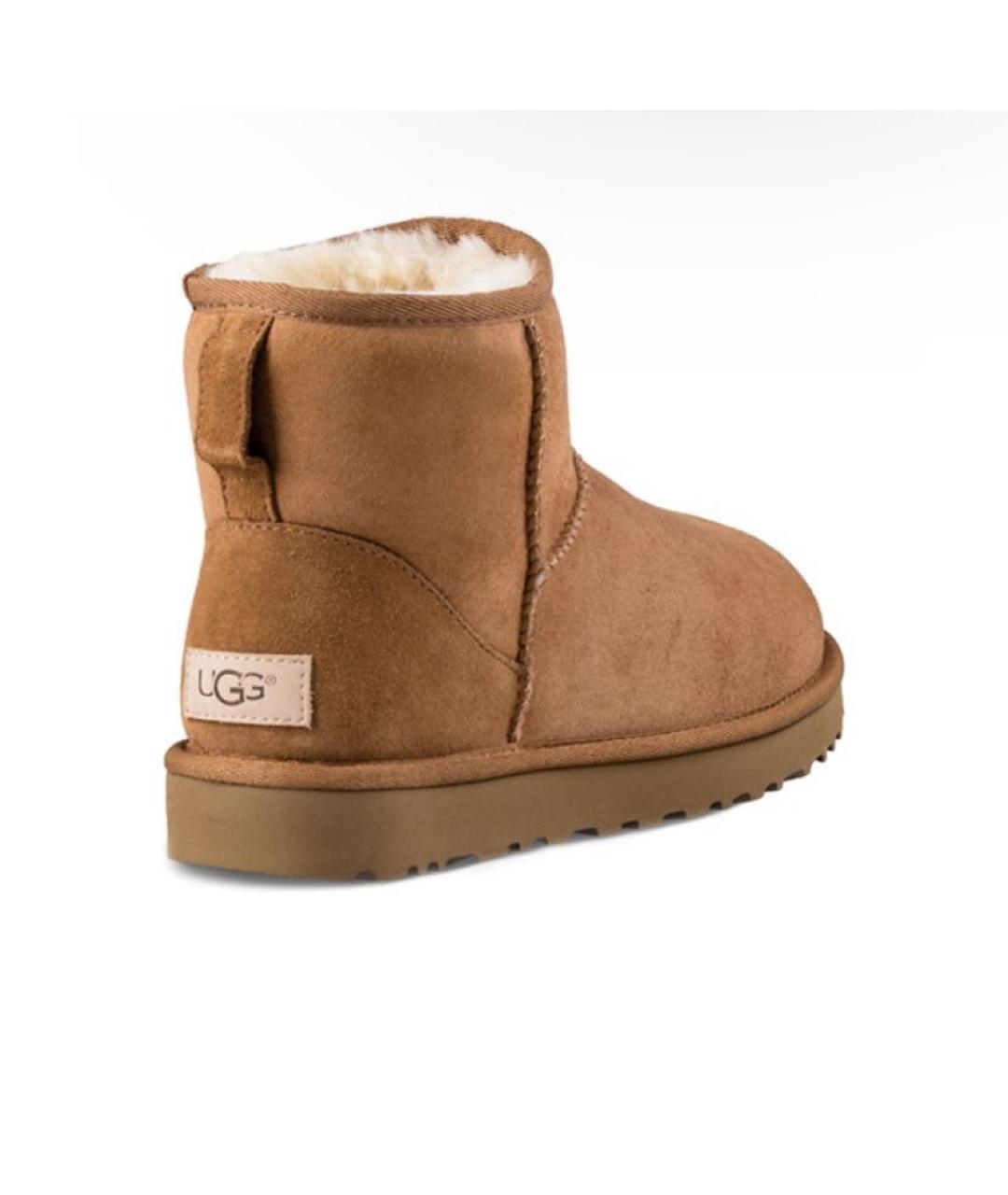 UGG AUSTRALIA Оранжевое ботинки, фото 3