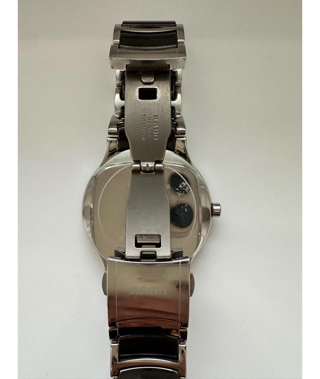 RADO Черные керамические часы, фото 4