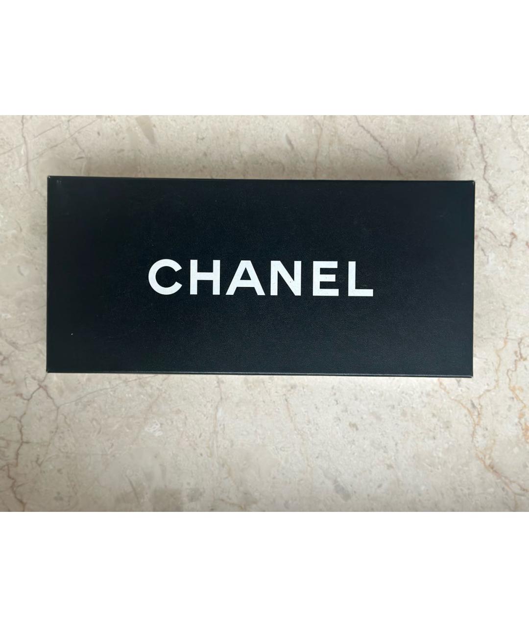 CHANEL Серые кожаные перчатки, фото 5