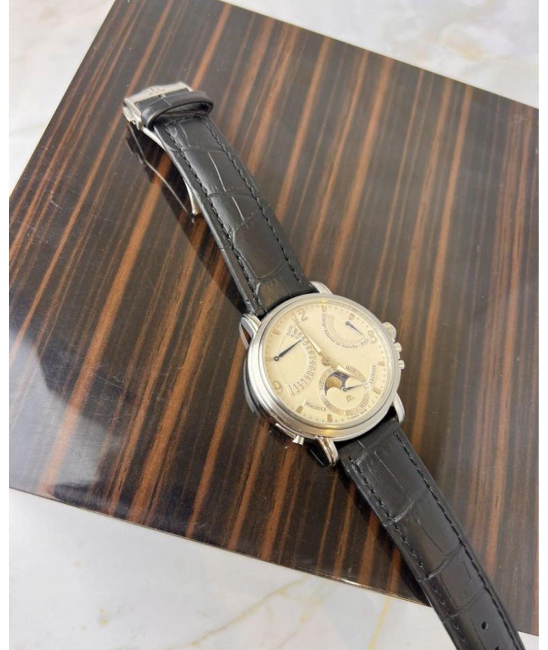 MAURICE LACROIX Серебряные стальные часы, фото 8