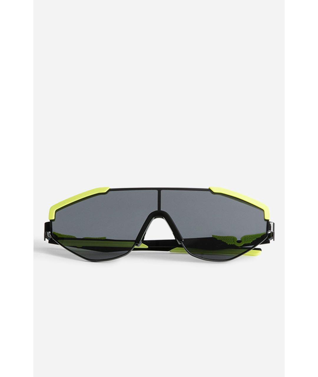 ZADIG & VOLTAIRE Черные металлические солнцезащитные очки, фото 5