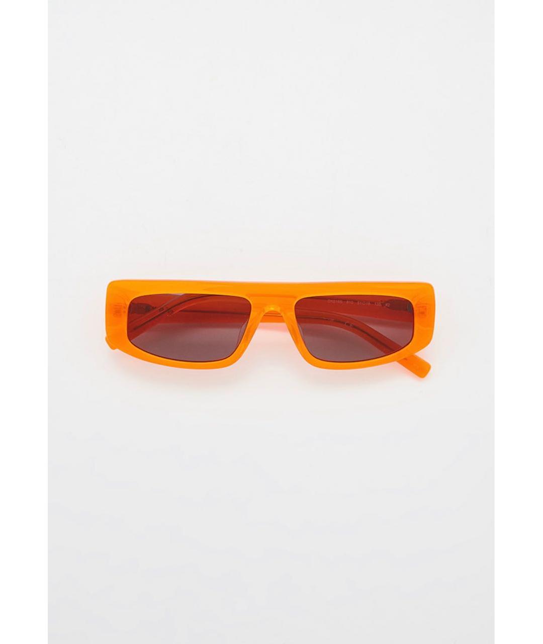 DKNY Оранжевое пластиковые солнцезащитные очки, фото 6