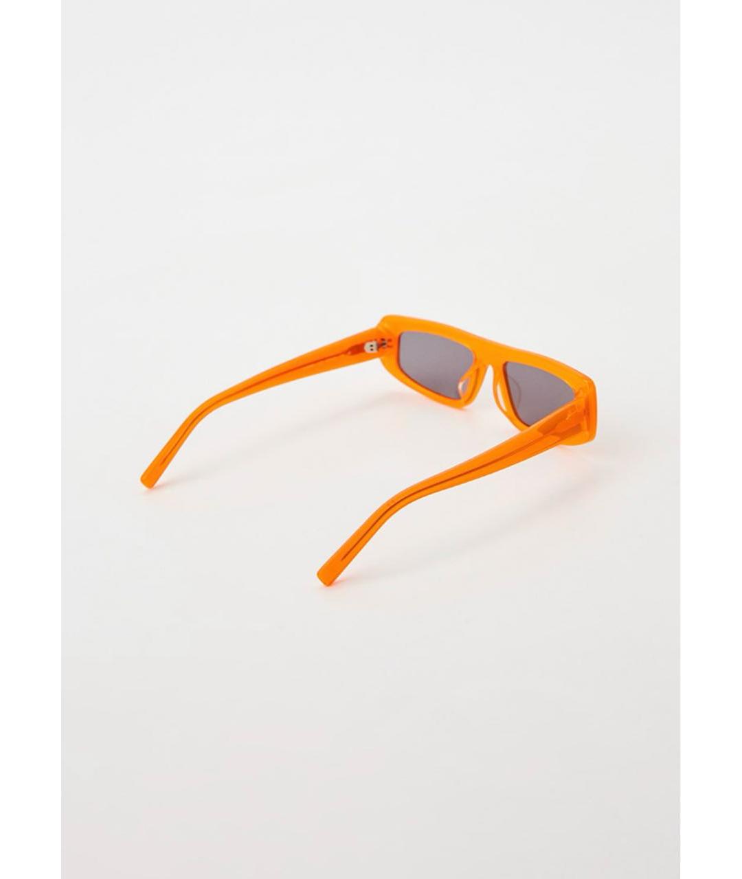 DKNY Оранжевое пластиковые солнцезащитные очки, фото 2