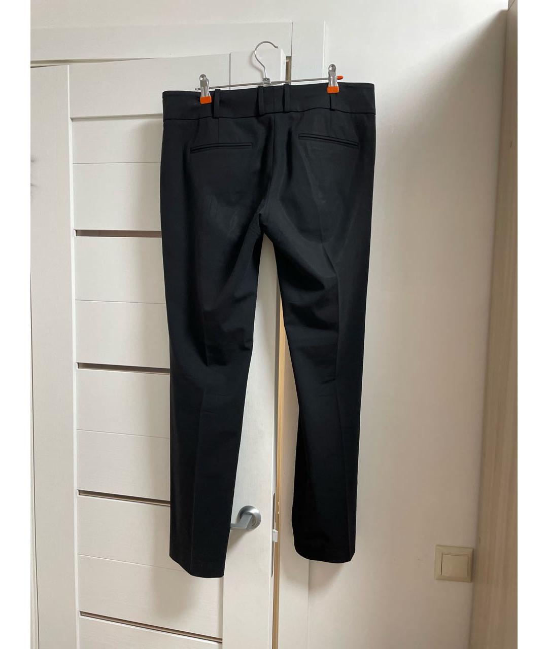 HUGO BOSS Черные шерстяные брюки узкие, фото 2