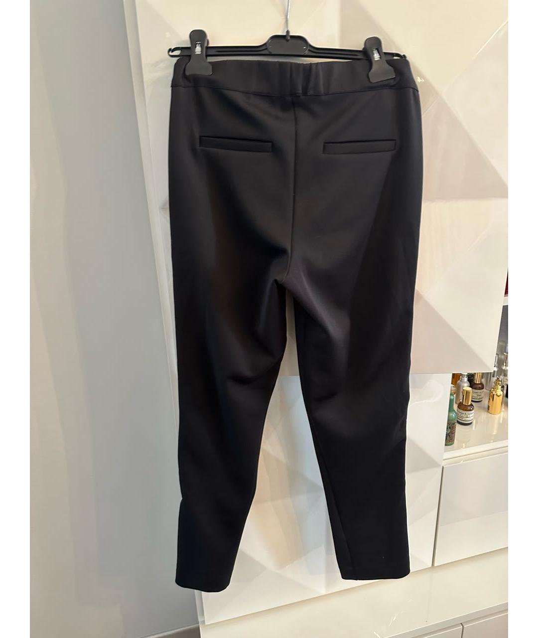 MAJE Черный полиэстеровый костюм с брюками, фото 4