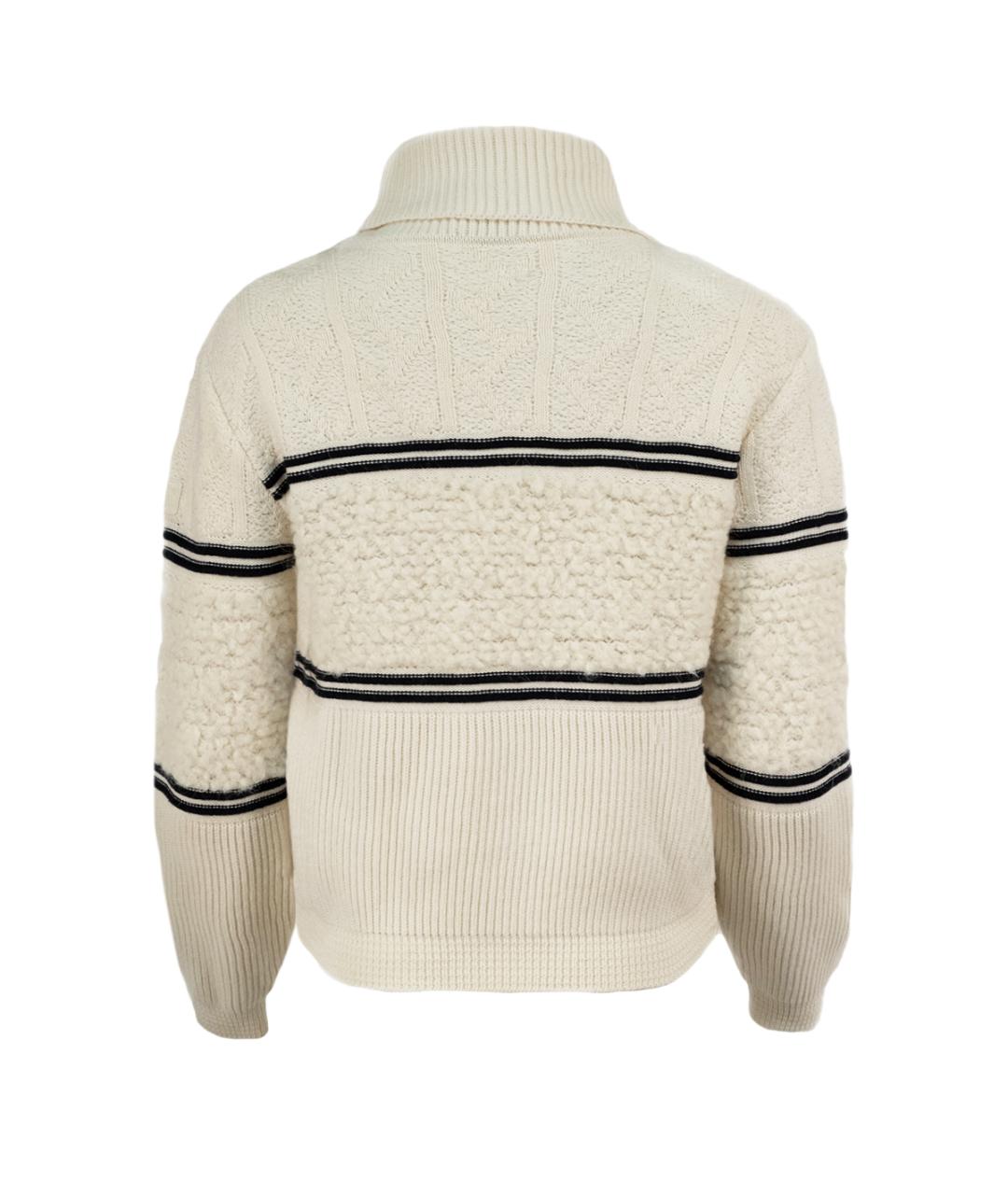 PAUL & SHARK Белый шерстяной джемпер / свитер, фото 2