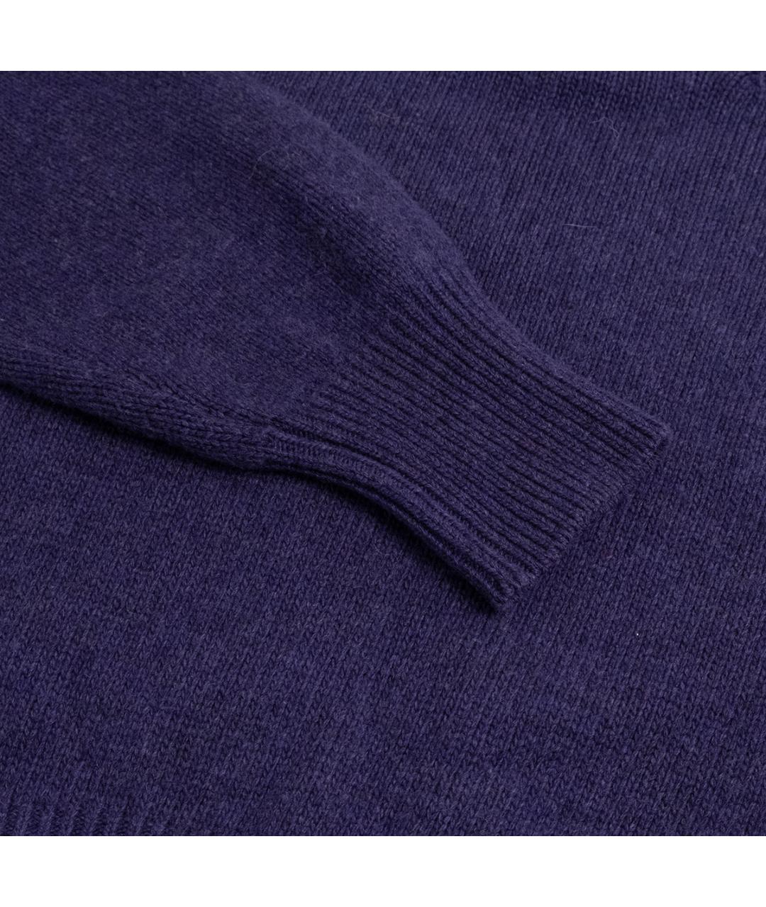 TAK.ORI Фиолетовый шерстяной джемпер / свитер, фото 4