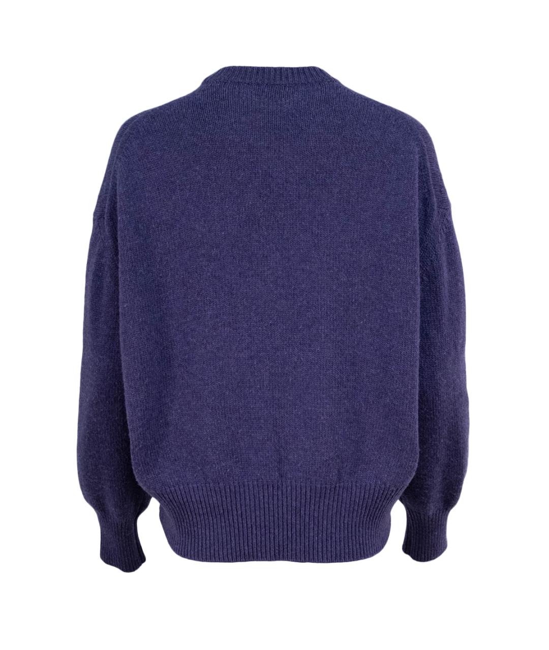 TAK.ORI Фиолетовый шерстяной джемпер / свитер, фото 2