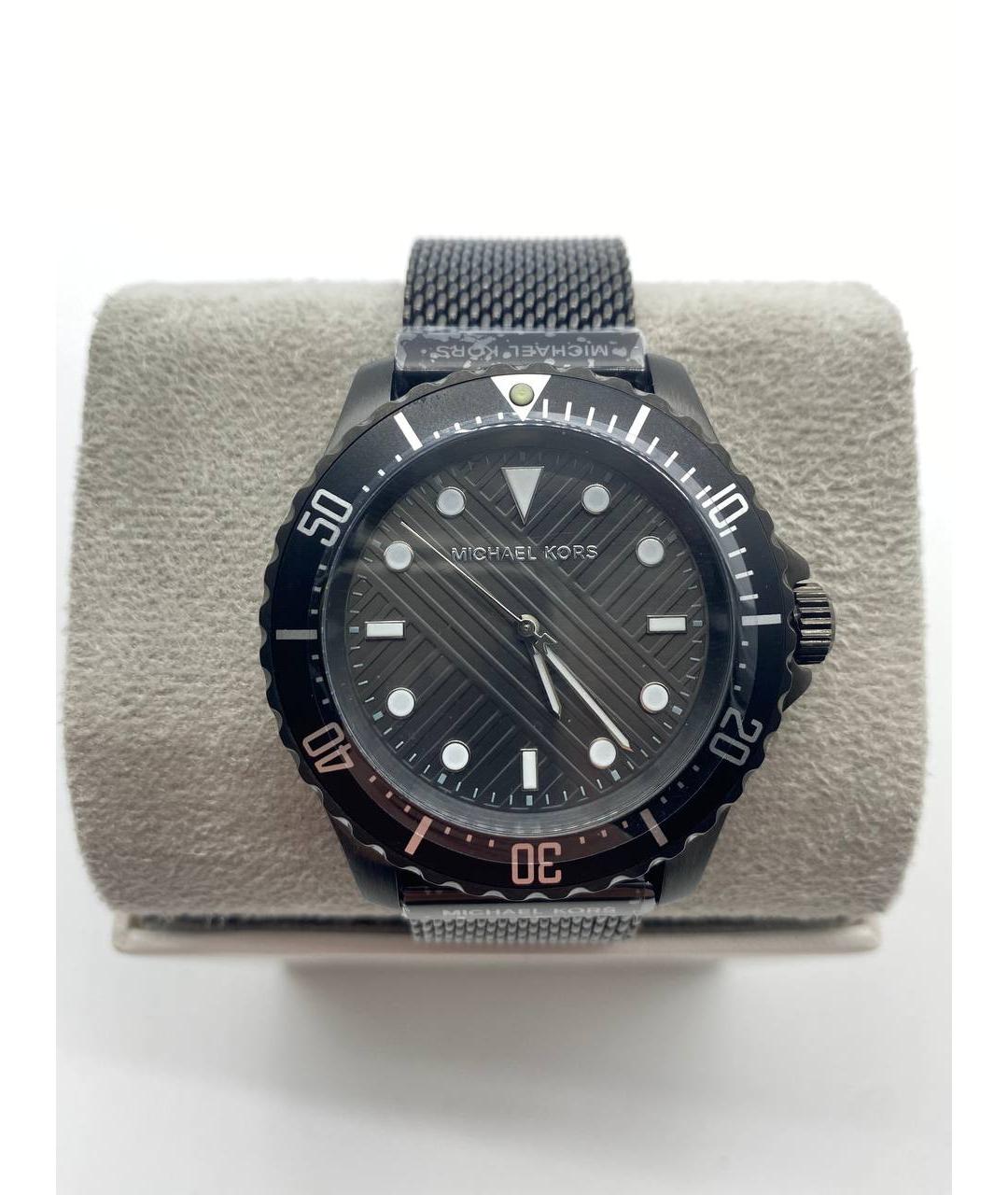 MICHAEL KORS Черные стальные часы, фото 7