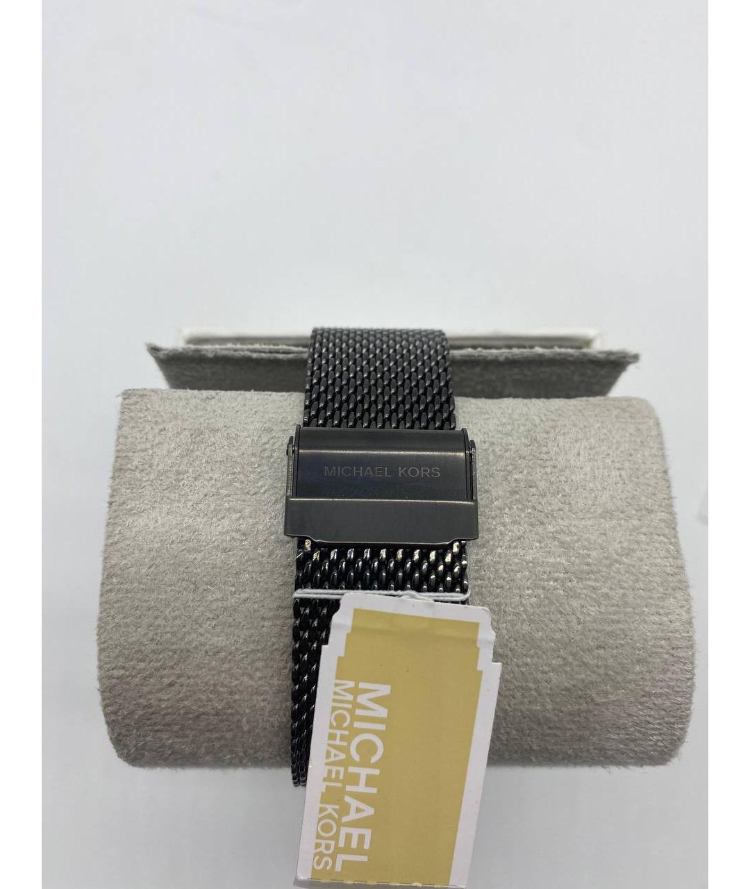 MICHAEL KORS Черные стальные часы, фото 3