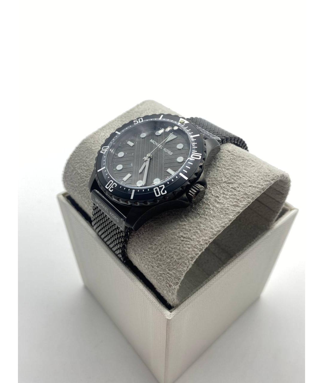 MICHAEL KORS Черные стальные часы, фото 6